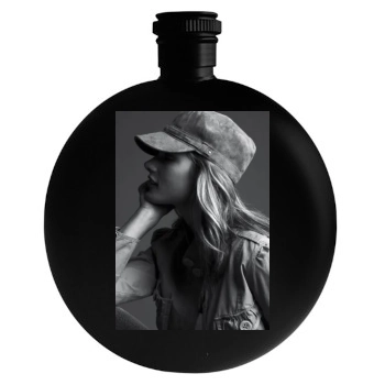 Alessandra Ambrosio Round Flask