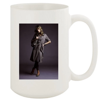 Alessandra Ambrosio 15oz White Mug