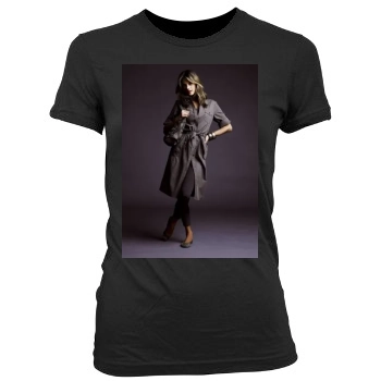 Alessandra Ambrosio Women's Junior Cut Crewneck T-Shirt