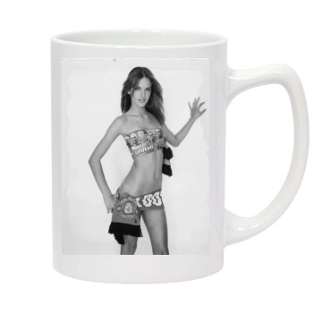 Alessandra Ambrosio 14oz White Statesman Mug