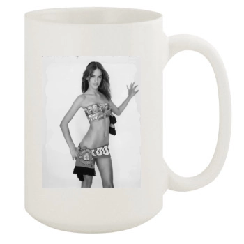 Alessandra Ambrosio 15oz White Mug