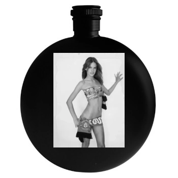 Alessandra Ambrosio Round Flask