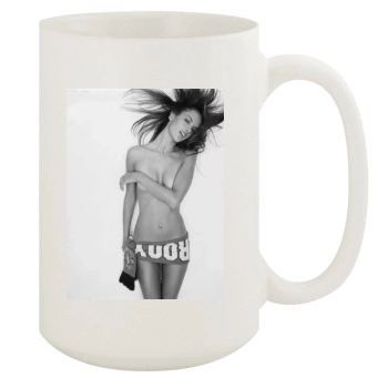 Alessandra Ambrosio 15oz White Mug