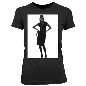 Alessandra Ambrosio Women's Junior Cut Crewneck T-Shirt