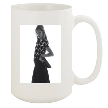 Alessandra Ambrosio 15oz White Mug