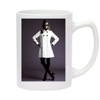 Alessandra Ambrosio 14oz White Statesman Mug