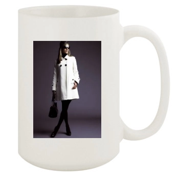 Alessandra Ambrosio 15oz White Mug