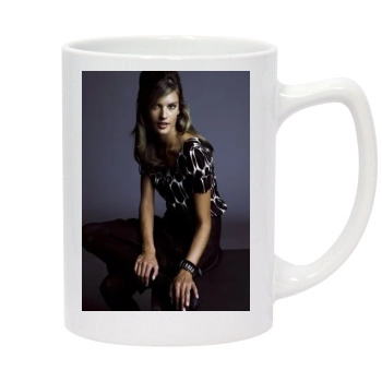 Alessandra Ambrosio 14oz White Statesman Mug