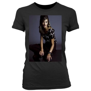 Alessandra Ambrosio Women's Junior Cut Crewneck T-Shirt