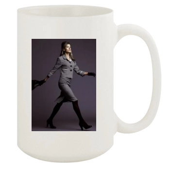 Alessandra Ambrosio 15oz White Mug