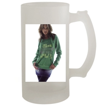 Alessandra Ambrosio 16oz Frosted Beer Stein