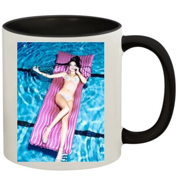 Alessandra Ambrosio 11oz Colored Inner & Handle Mug