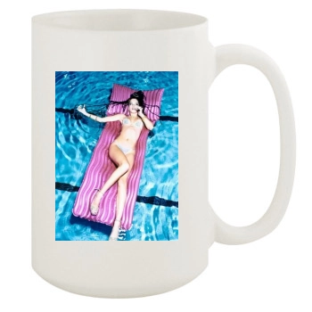 Alessandra Ambrosio 15oz White Mug