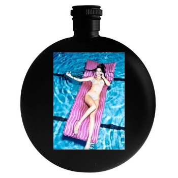 Alessandra Ambrosio Round Flask