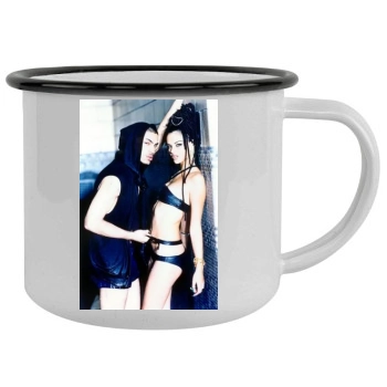 Alessandra Ambrosio Camping Mug