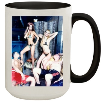 Alessandra Ambrosio 15oz Colored Inner & Handle Mug