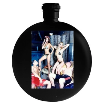 Alessandra Ambrosio Round Flask