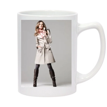 Alessandra Ambrosio 14oz White Statesman Mug