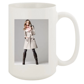 Alessandra Ambrosio 15oz White Mug