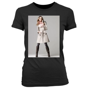 Alessandra Ambrosio Women's Junior Cut Crewneck T-Shirt