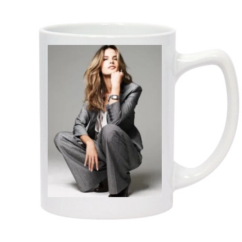 Alessandra Ambrosio 14oz White Statesman Mug