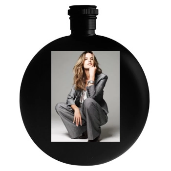 Alessandra Ambrosio Round Flask