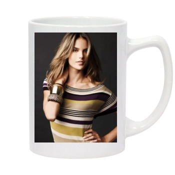 Alessandra Ambrosio 14oz White Statesman Mug