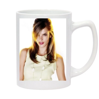 Alessandra Ambrosio 14oz White Statesman Mug