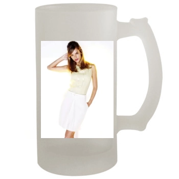 Alessandra Ambrosio 16oz Frosted Beer Stein