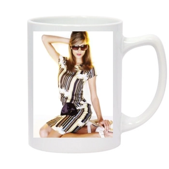 Alessandra Ambrosio 14oz White Statesman Mug