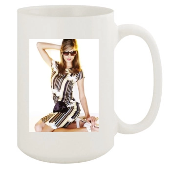 Alessandra Ambrosio 15oz White Mug