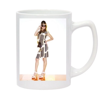 Alessandra Ambrosio 14oz White Statesman Mug