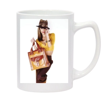 Alessandra Ambrosio 14oz White Statesman Mug