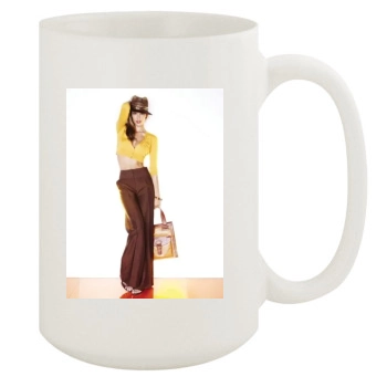 Alessandra Ambrosio 15oz White Mug