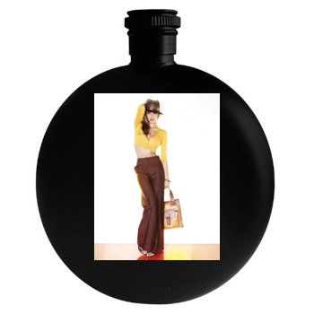 Alessandra Ambrosio Round Flask