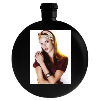 Alessandra Ambrosio Round Flask