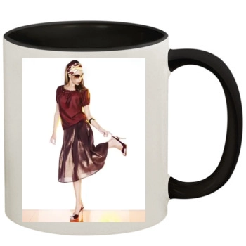 Alessandra Ambrosio 11oz Colored Inner & Handle Mug