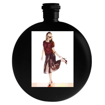 Alessandra Ambrosio Round Flask