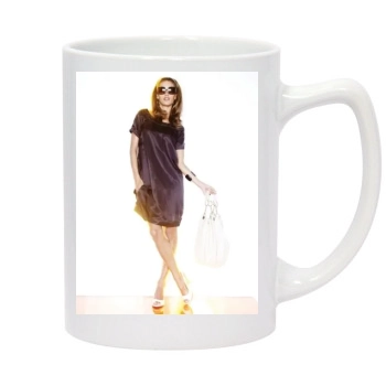 Alessandra Ambrosio 14oz White Statesman Mug