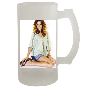 Alessandra Ambrosio 16oz Frosted Beer Stein