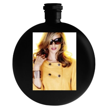 Alessandra Ambrosio Round Flask