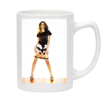 Alessandra Ambrosio 14oz White Statesman Mug