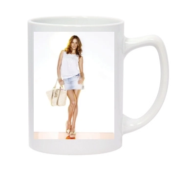 Alessandra Ambrosio 14oz White Statesman Mug