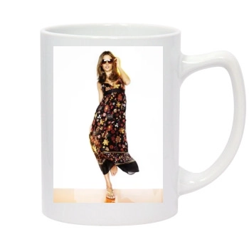 Alessandra Ambrosio 14oz White Statesman Mug