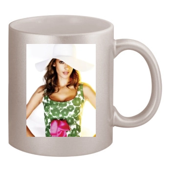 Alessandra Ambrosio 11oz Metallic Silver Mug