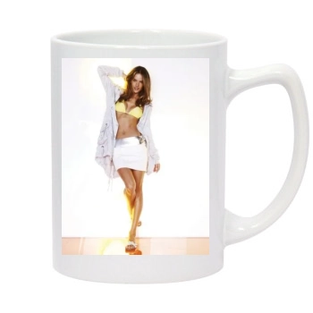 Alessandra Ambrosio 14oz White Statesman Mug