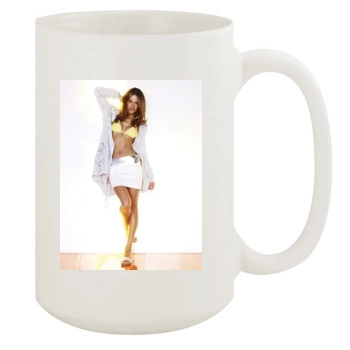 Alessandra Ambrosio 15oz White Mug