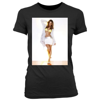 Alessandra Ambrosio Women's Junior Cut Crewneck T-Shirt