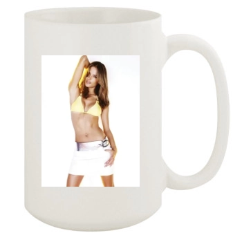 Alessandra Ambrosio 15oz White Mug