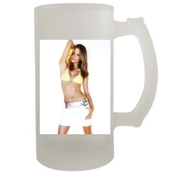 Alessandra Ambrosio 16oz Frosted Beer Stein